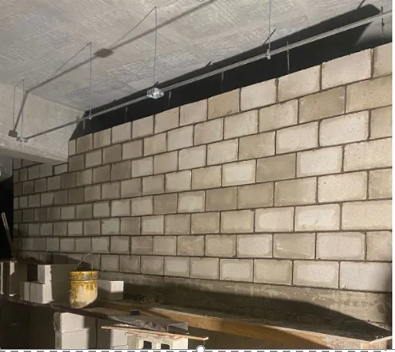 Trabajo de albañilería, proyecto 1